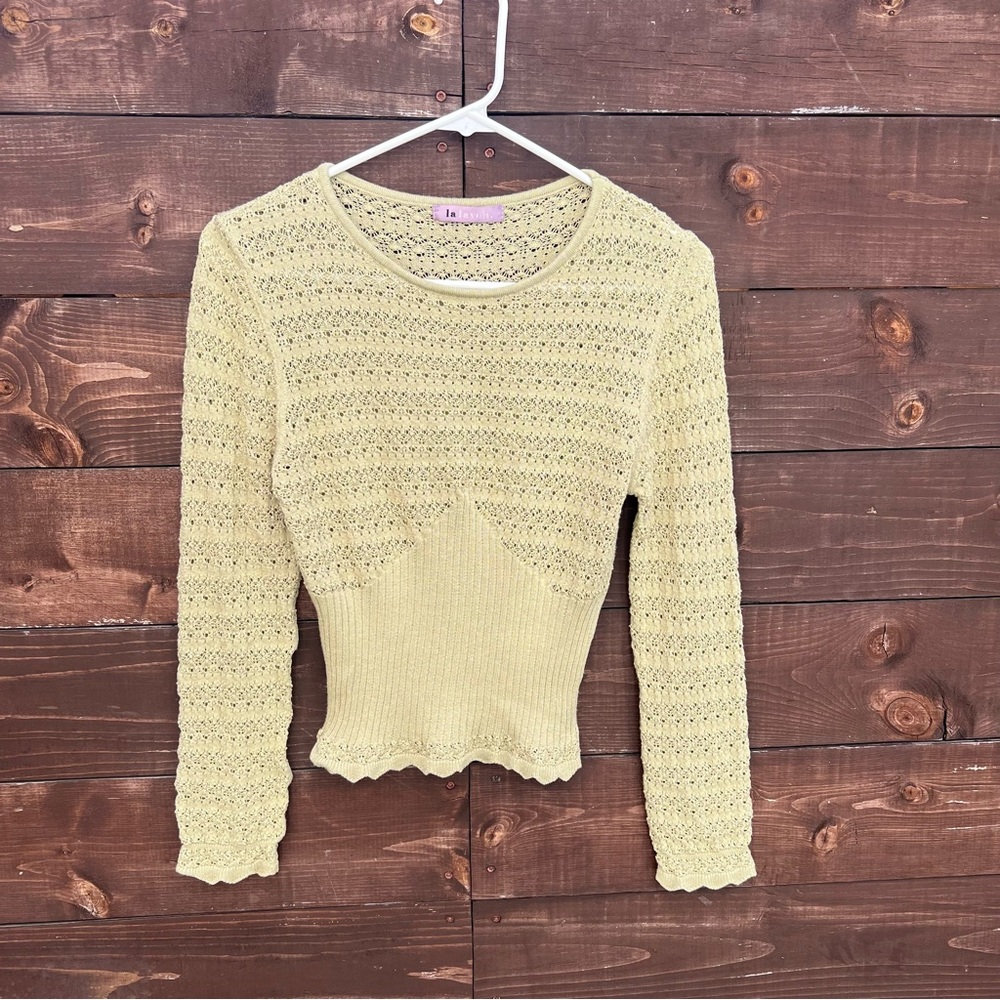La Lavon Long Sleeve Knit Sweater